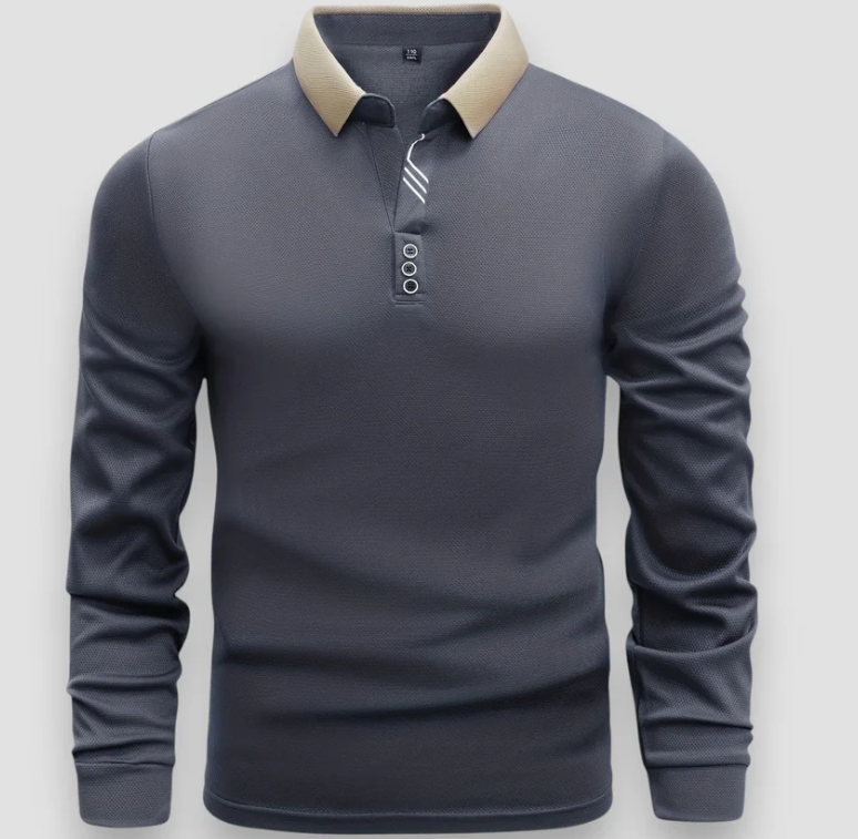 Vunketa - Eksklusiv Polo med Lange Ærmer