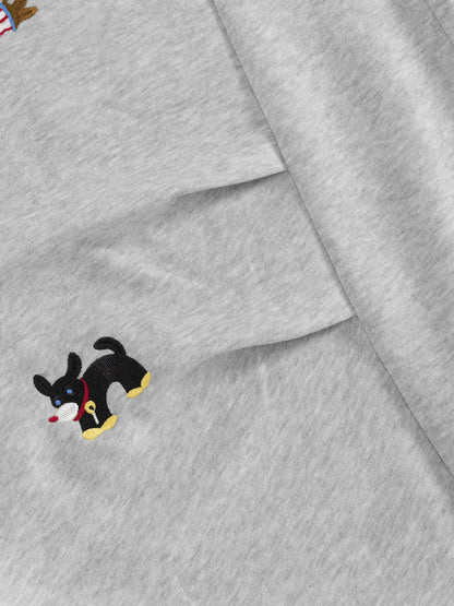 Baggy Barrel Sweat – Paw Print Edition