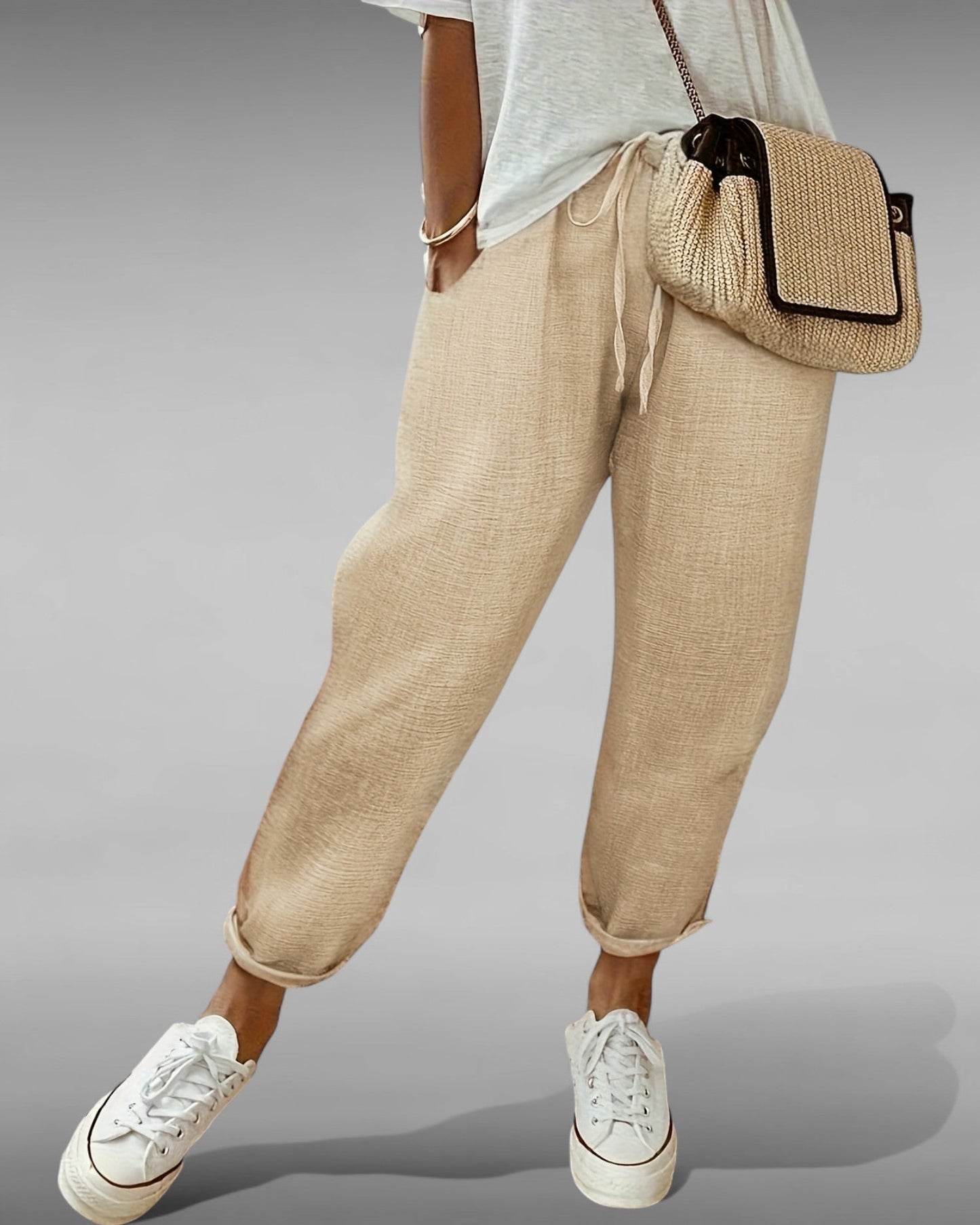 Bridget Bordeaux | Everyday Leisure Trousers