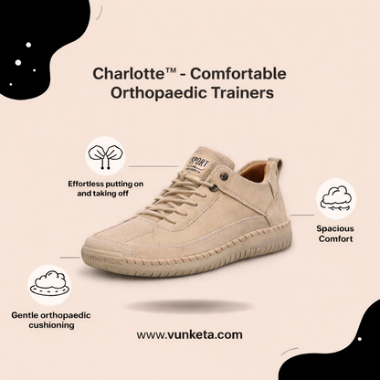 Charlotte™ Comfortable & Pain-Free Orthopaedic Trainers