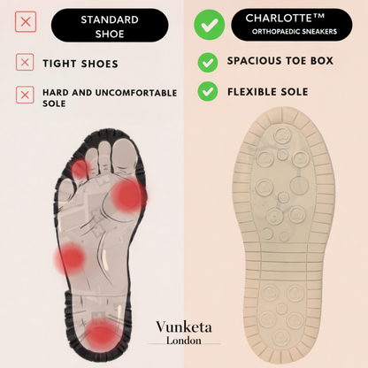 Charlotte™ Comfortable & Pain-Free Orthopaedic Trainers