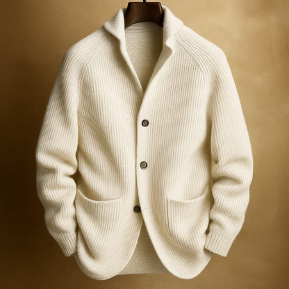 Richard™ | Timeless Wool-Blend Cardigan with Refined Elegance