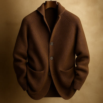 Richard™ | Timeless Wool-Blend Cardigan with Refined Elegance
