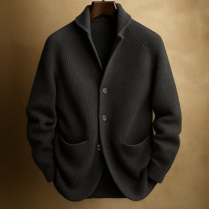 Richard™ | Timeless Wool-Blend Cardigan with Refined Elegance
