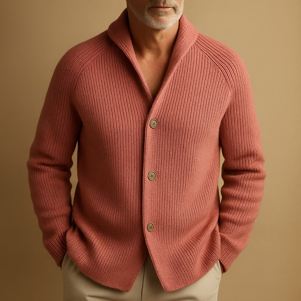 Richard™ | Timeless Wool-Blend Cardigan with Refined Elegance