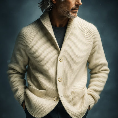 Richard™ | Timeless Wool-Blend Cardigan with Refined Elegance