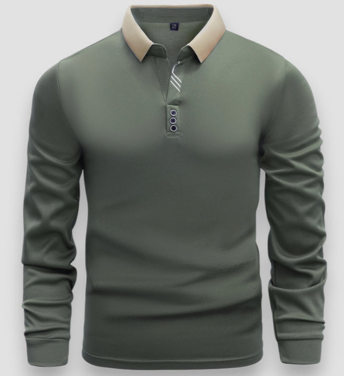 Vunketa - Eksklusiv Polo med Lange Ærmer