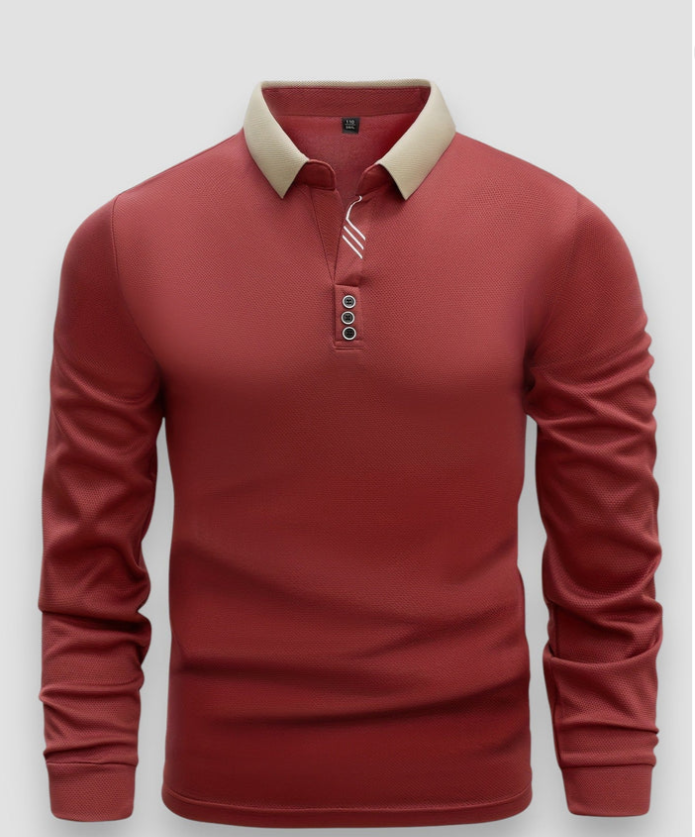 Vunketa - Eksklusiv Polo med Lange Ærmer