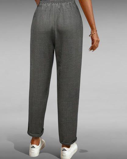 Bridget Bordeaux | Everyday Leisure Trousers