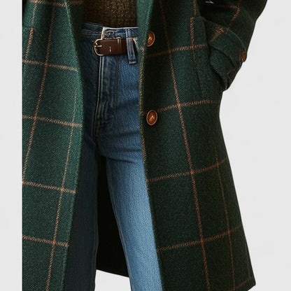 Jane – Classic Check Coat